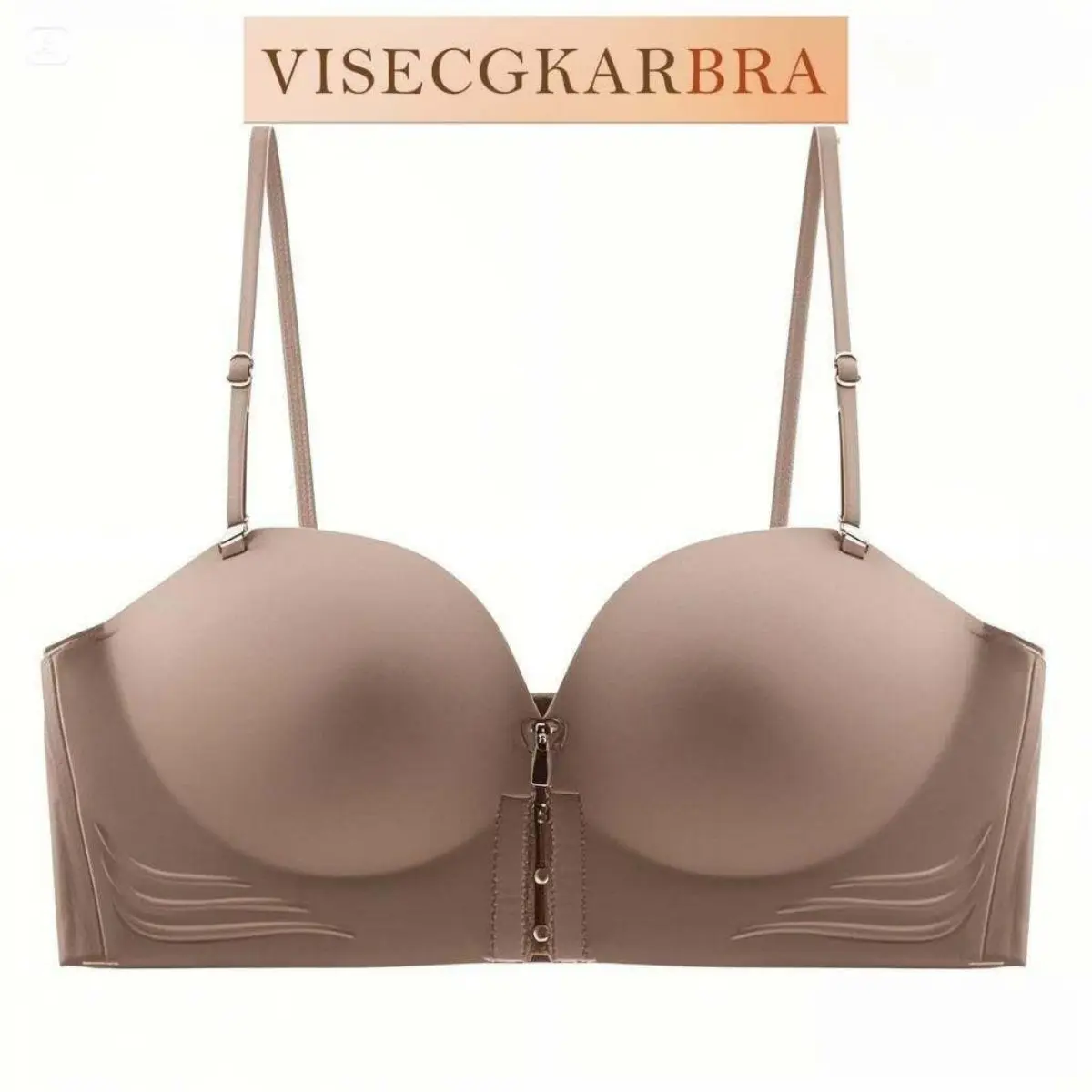 áo ngực nữ nâng đẩy khe Áo Ngực Nâng Ngực, Closure Phía Trước Tạo Sự Xẻ Tà,ng tụt wear everywhere push Không Gọng, Không Dây, Đệm Dày 3.5Cm-4cm, Cỡ Lớn Che Béo Lưng