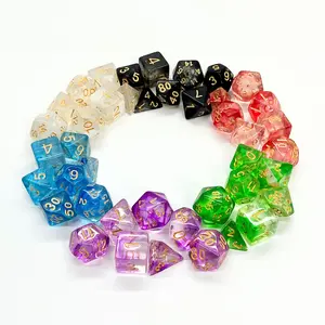 Glacier Dice Premium High Quality 7 DND Dice - Dadu Dungeons & Dragons - TBG - TokoBoardGame