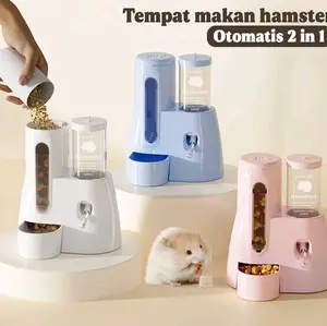 DISPENSER 2IN1 UNTUK MAKANAN & MINUMAN HAMSTER