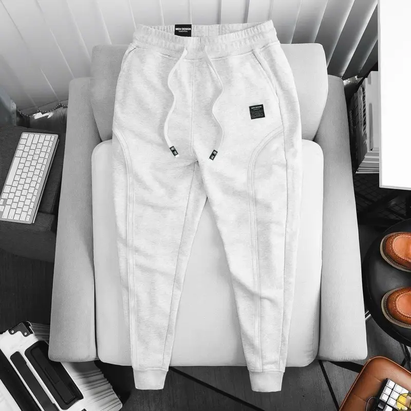 1 Quần Dài Jogger Nam Nỉ Co Giãn 4 Chiều Cao Cấp Phong Cách Thể Thao Trẻ Trung Năng Động [MEN DESIGN] Đồng Trang Phục Sport Tập Gym - 1