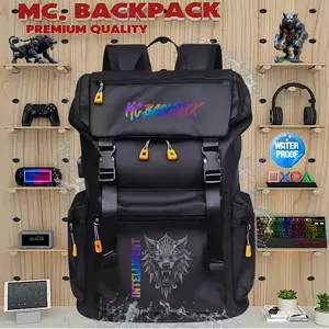 Tas Pria Wanita Ransel Sablon Reflektif Backpack Dewasa Dan Anak Sekolah ,Kuliah Dan Kerja Premium Quality