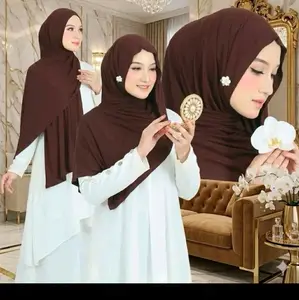 Pasmina kaos rayon tencel super premium ukuran 175x65cm