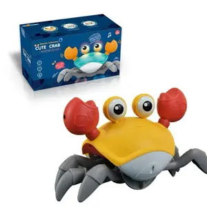Mainan Anak Kepiting Berjalan - Kepiting Berjalan Air Dan Darat / Walking Crab / Mainan Anak Simulasi Pet
