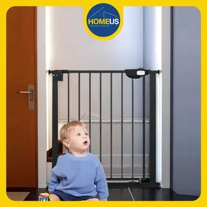Homeus Baby Safety Gate Pagar Pintu Bayi Penghalang Pintu Bayi Pagar Tangga Bayi Pagar Pengaman Bayi Pintu Tangga Pengaman