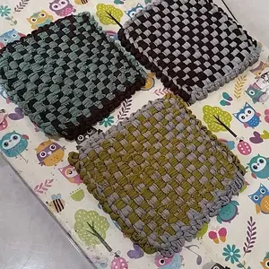 cempal anyam - murmer kain lap cempal tatakan panci anti panas / Cod
