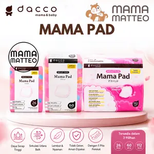DACCO MAMAPAD Breastpad 26pcs 60pcs 112pcs / Breast Pad Bantalan Penyerap ASI Ibu Menyusui / MAMA PAD BANDUNG