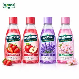 FLORISS Sabun Cuci Tangan Cair 350 ML Anti Bacterial – Bersih, Segar dan Menenangkan Kemasan 350ML