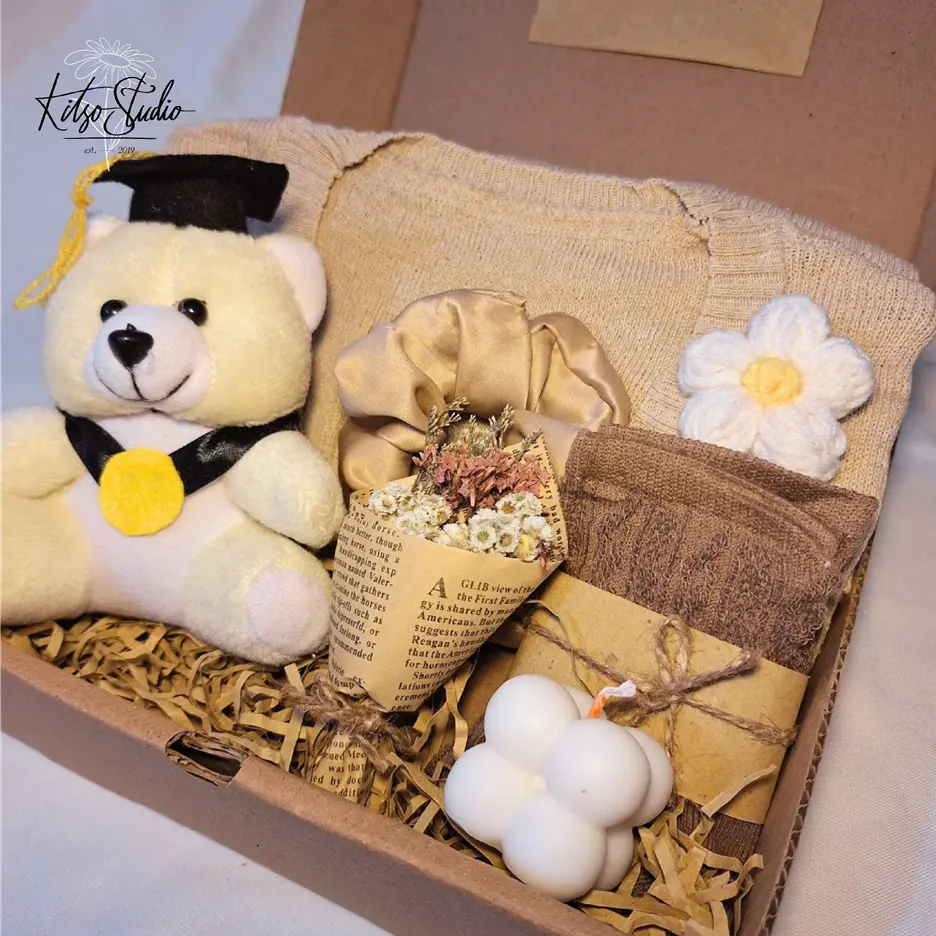 [KITSO] Hampers Korean Gift Box Vest / Rompi Rajut Aesthetic untuk ...