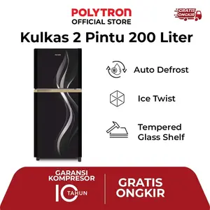 Kulkas Polytron 2 Pintu Belleza PRM 20CLD
