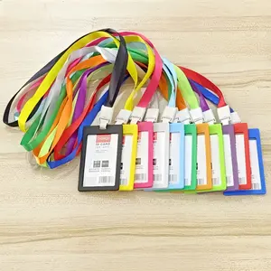ID Card Holder dengan Lanyard | Holder Kartu Lanyard | Holder Kartu untuk Pameran | Holder Kartu dengan Lanyard