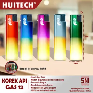 Korek Bara Pelangi HuiTech 1 Box Isi 25 Pcs