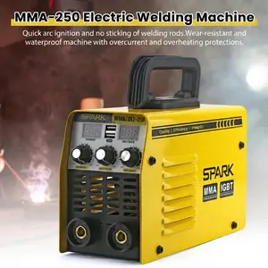 SPARK Mesin Las Inverter Electric Welding Machine IGBT 3.9kW 250A 220V - MMA/ZX7-250