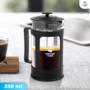 Mesin Kopi Barista Cups French Press Coffee Maker Pot Plunger Glass Terbaru