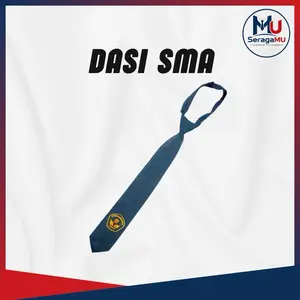 Seragamu - Dasi SMA Abu - Dasi SMA Logo Tutwuri Handayani - Perlengkapan Sekolah