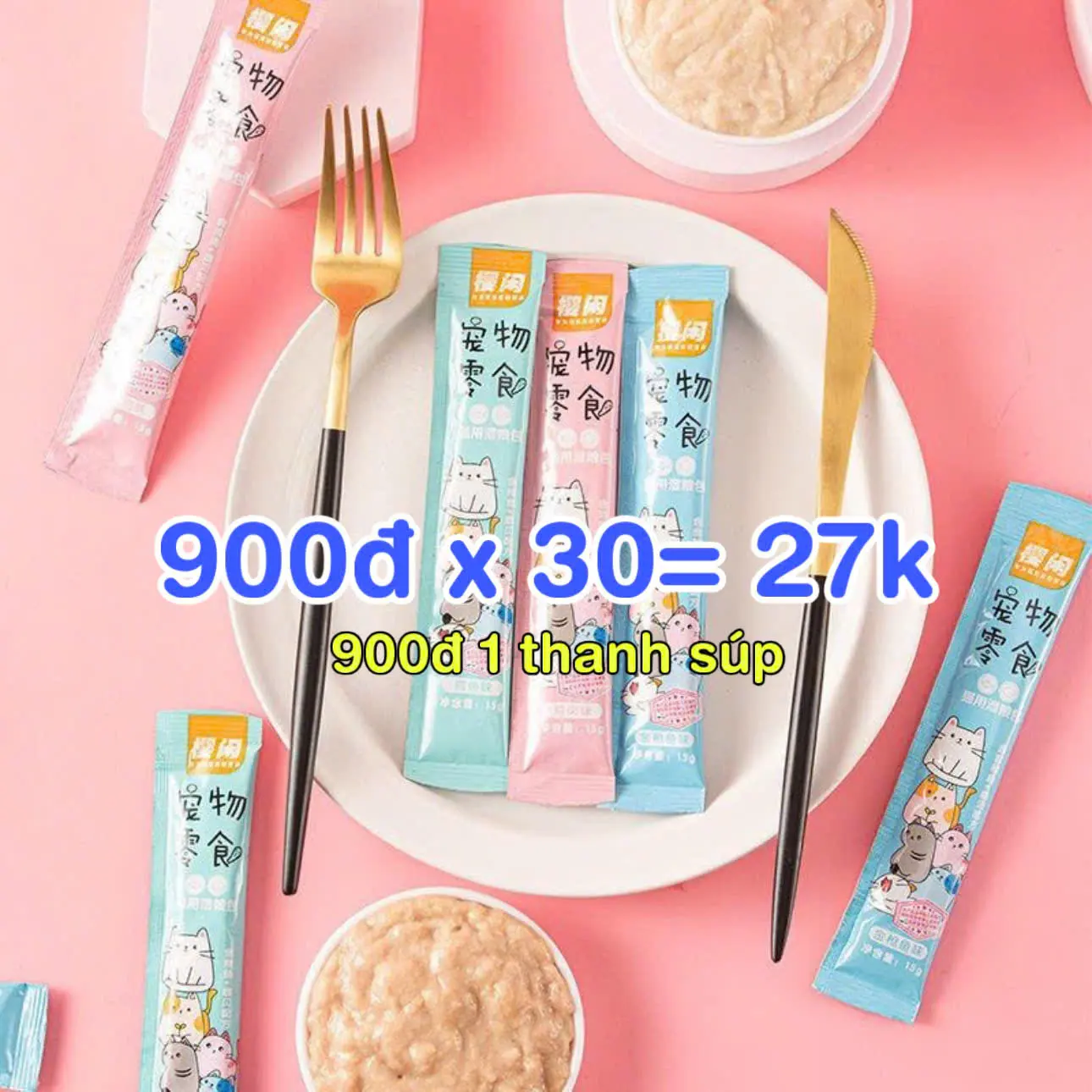 Súp thưởng dành cho mèo Shizuka thanh 15g