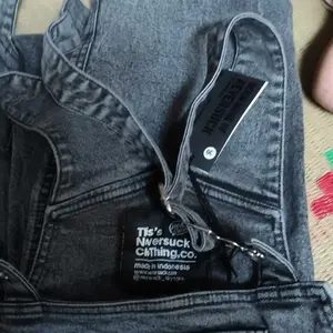 NEVERSUCK OVERALL JUMPSUIT BLACK WASH