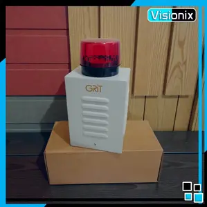 Metal Box Siren Strobe Light - Outdoor Siren - Sirine Alarm