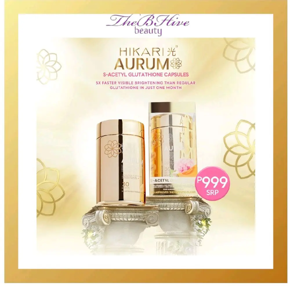 hikari glutathione price philippines HIKARI AURUM Glutathione with Oral Sunblock capsules 1 bottle