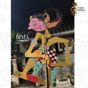 Wayang Bima Werkudara Pandawa Uk. kurleb 35cm