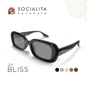 【GM-Bliss Kacamata (Buy 1 Get 5)】【Eksklusif & Premium Gift Box】 Kacamata hitam wanita/ Sunglasses/ Titanium/UV /Produk Baru/ Kacamata Fashion/ Tanpa Bingkai/ Bingkai Penuh/ Pelindung Ultraviolet/ Versi Korea /Kualitas Tinggi /Kacamata Terpolarisasi