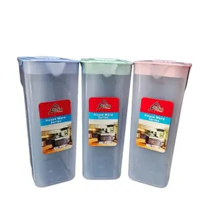 Paket Hemat Botol Air Kulkas 1000 Mil /Drink Jug Merk Alexis - 3 & 6 PCS - Kitchenware Buah Plastik