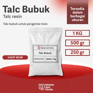 Talk - Talc - Talc Powder - Talek - Pengental Resin