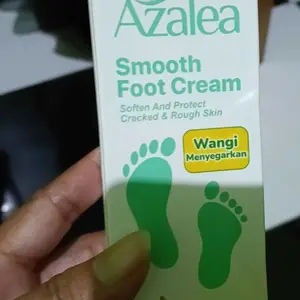 Azalea Smooth Foot Cream - Krim Mengandung Zaitun Perawatan & Pelembut Tumit Kaki Kering Pecah - Pecah