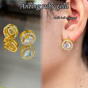 Anting korea/ Anting Ruby Gold / Anting Bulat