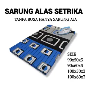 Sarung Alas Setrika kain polymikro disperse bahan halus lembut