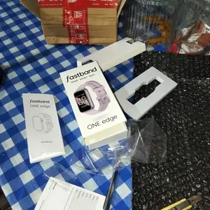 IDOTIME fastband ONE edge Smart Band  Layar 1.47" Ultra Ringan 25g | 100+ Sport Mode | Heart Rate Monitor | Sleep Tracker | Google Fit & Strava | IP67