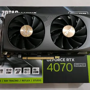 ZOTAC GeForce RTX 4070 Super 12GB GDDR6X VGA Gaming Performa Tinggi untuk Game AAA Streaming Editing Rendering AI Workload Support Ray Tracing DLSS 3