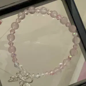 Gelang Kirana Zenith Crystal Rose Quartz High Quality Bracelet - Love Energy & Inner Glow - Batu Alam Kristal Asli Giok Wanita Stone- Anti Karat Wanita Korean Style Aesthetic COD Free Box  tanpa garansi gelang & gelang kaki kristal alam batu nyari