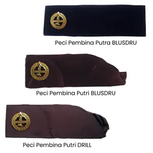 Peci Pramuka Pembina Putra dan Putri Muslim Topi Songkok Kopiah