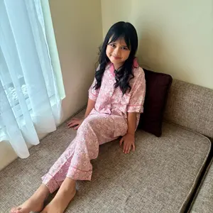 Maglenn kids - Piyama Anak Perempuan Premium, Rayon Viscose 1-10tahun