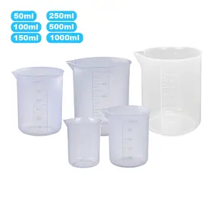 Gelas Takar Plastik 50ml 100ml 150ml 250ml 500ml 1000ml Alat Ukur Tepung Serbaguna Measuring Cup Kitchenware