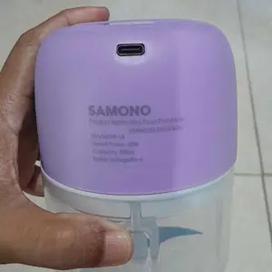 (SALE 6.6) Samono 250 ml Chopper Portable Mini Food Processor [SW-L4]