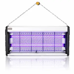 AOKI Insect Killer Mosquito Killer Perangkap Nyamuk Lalat Bug Zapper Lampu UV 22/30 Watt Ungu