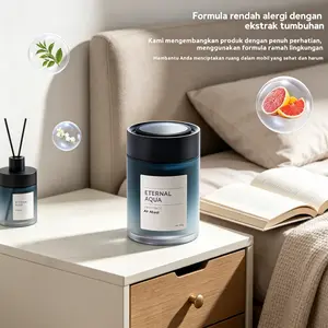 Parfum Mobil 180g Formula Bebas Alkohol Aroma Teh Hijau Segar Menyegarkan Pikiran saat Berkendara di Cuaca Panas Aman untuk Orang dengan Sensitivitas Penciuman Tinggi COD Tersedia
