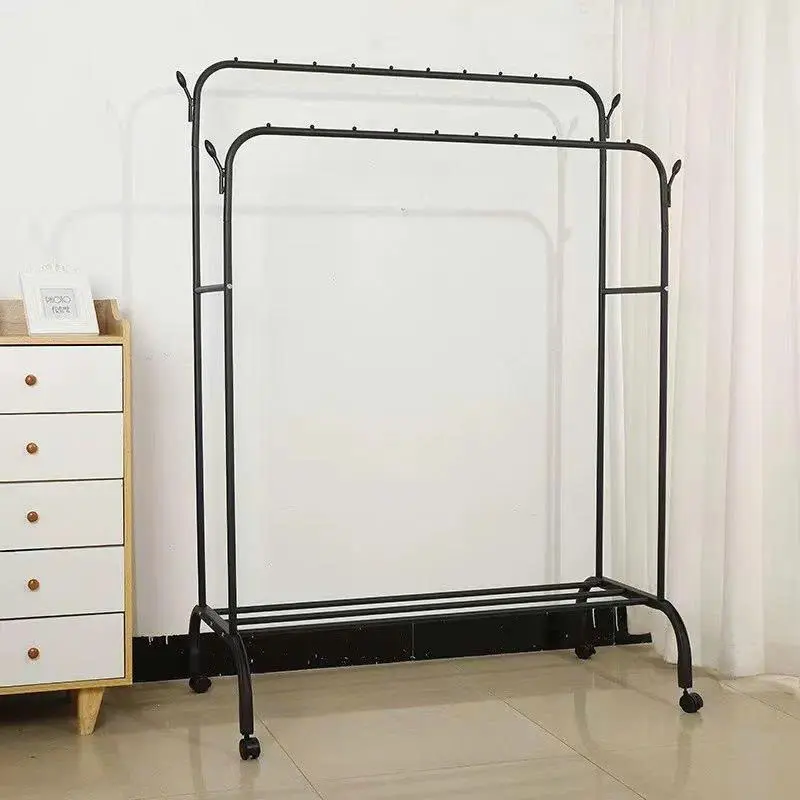 Kệ Treo Quần Áo Đa Năng, Giá Để Quần Áo Loại 1 Tầng 2 Khung