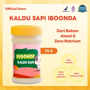 IBOONDA Kaldu Sapi Non MSG Non Gulgar Kaldu MPASI Kaldu Bayi Kaldu Anak
