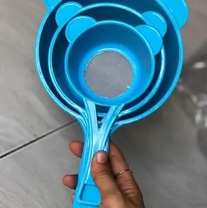 saringan teh plastik 1 set 3 ukuran Tea