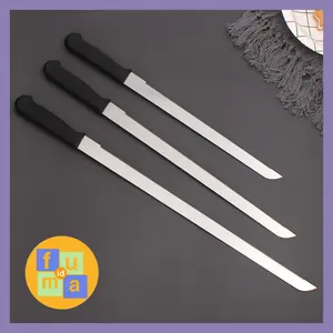 Pisau Roti / Pisau Kue / Bread Knife multifungsi / Pisau Roti Stainless Tajam Dapur Lurus Serbaguna Plastik stainles tajam roti Food