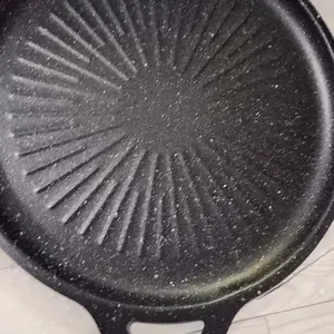 Grill Pan BBQ Anti Lengket Wajan Pemanggang Alat Panggangan Daging Tumis Serbaguna