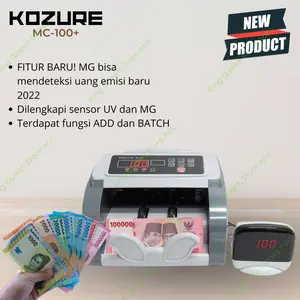 Kozure MC-100 Plus Mesin Hitung Uang / Money Counter Machine Kozure MC-100+