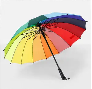 [JUMBO] Payung Rainbow Ukuran Besar Plastik