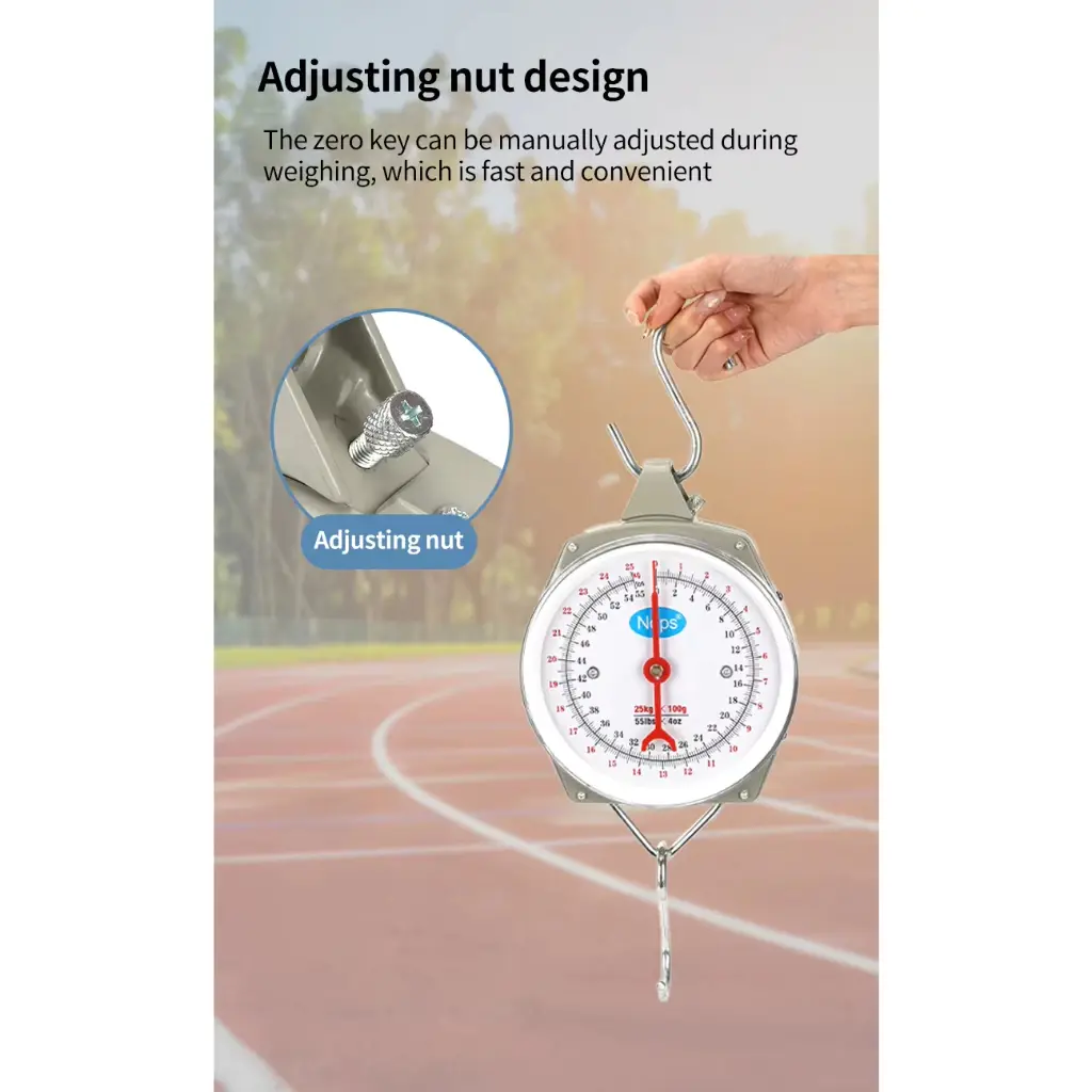 Heavy Duty 200Kg Portable Mechanical Hanging Hook Weighing Dial Scale ...
