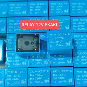 RELAY 12V 5 KAKI RELAY 12VOLT 5PIN 10A ORI