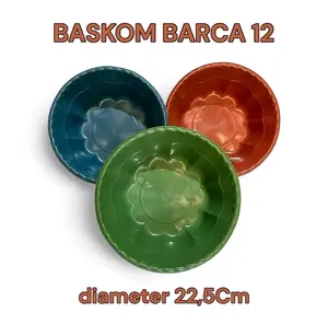 Paket Hemat 50 PCS Baskom Plastik Barclays Murah Baskom Plastik Hajatan Murah