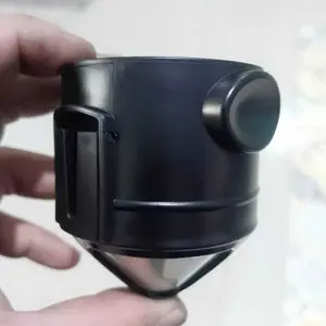 Filter Penyaring Kopi Portable Coffee Drip/Filter Penyaring Kopi Portable Coffee Drip Corong Penyaring Kopi Stainless Steel - Hitam/Tidak Diperlukan Kertas Saring