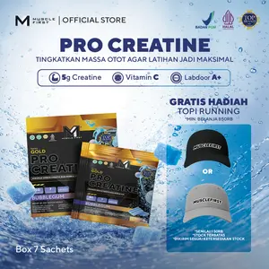 MUSCLE FIRST Pro Creatine Box - Suplemen Fitness